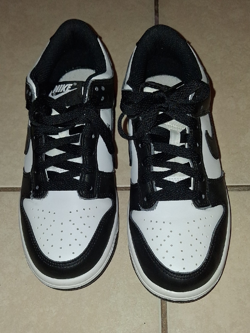 Nike Panda Dunks Size 5